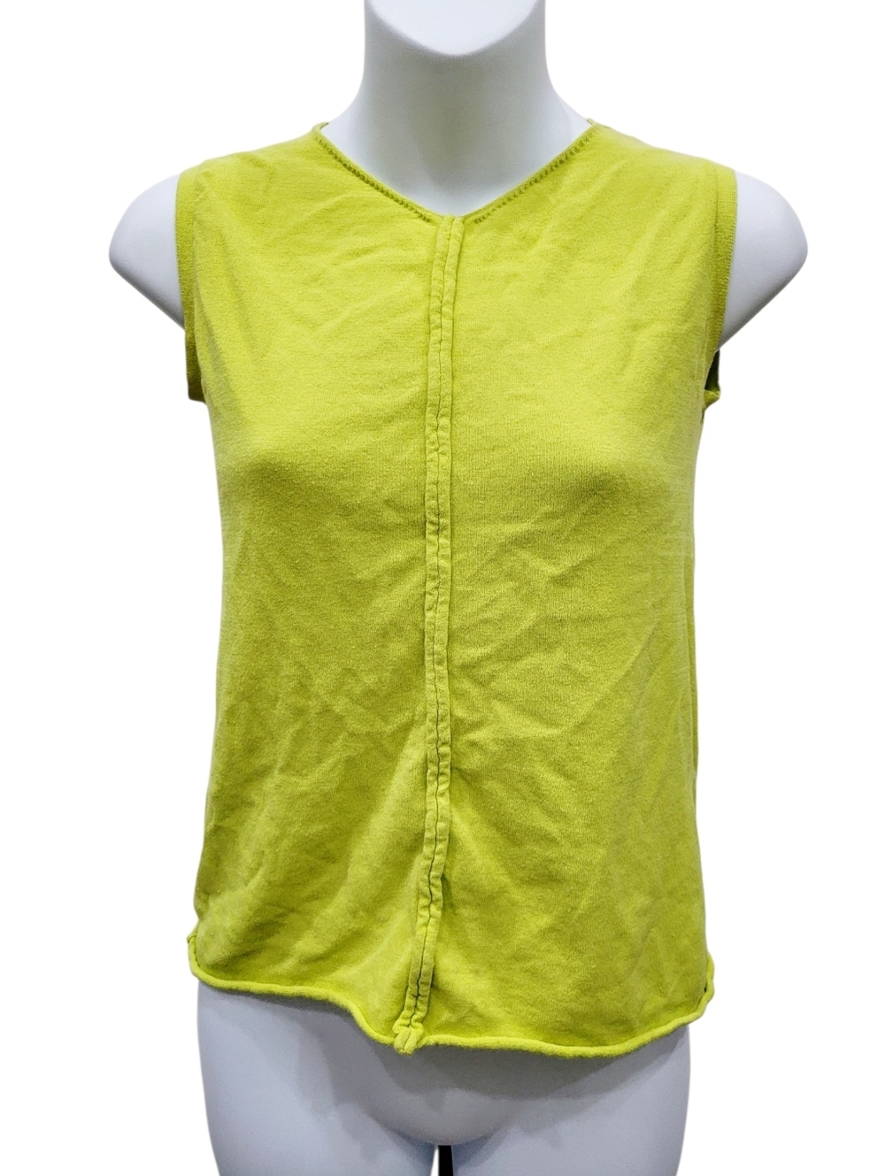 2/$20 Y2K K.A.T Japan Brand Green Tank Top 100% Cotton Size: M